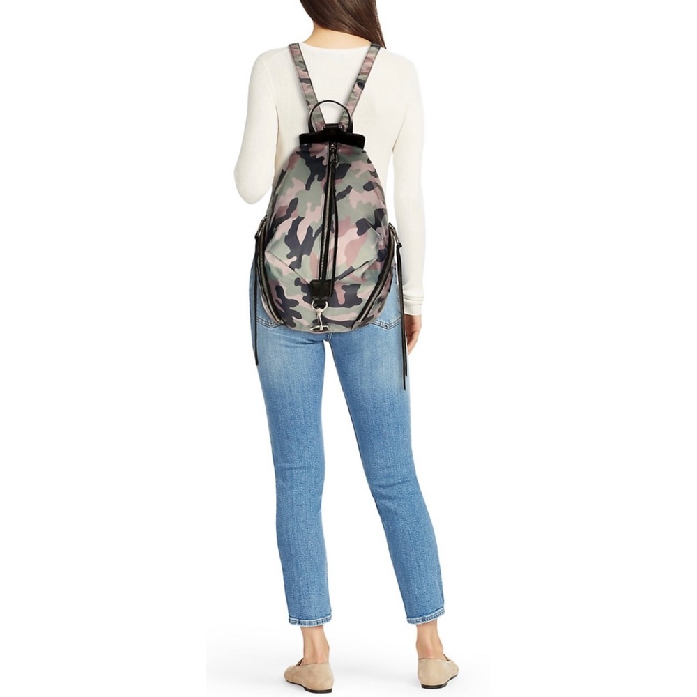 Gently used Rebecca Minkoff Julian Camo-Print Backpack